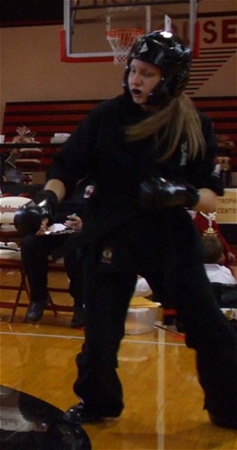 Katie Carr, 1st DAN, Japanese Goju Ryu Karate - 2007 Oklahoma State Champion